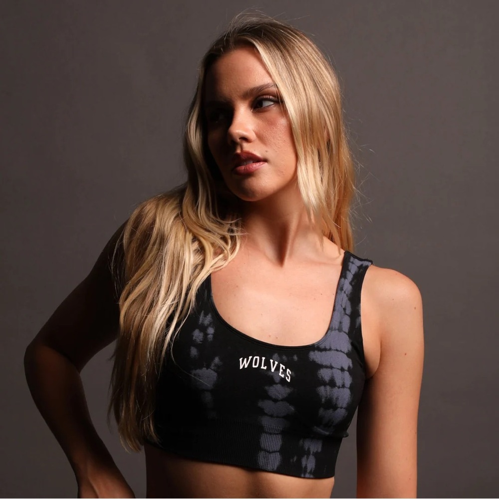 SINGLE "EVERSON SEAMLESS" KATYA OTS BRA IN TONAL MIDNIGHT BLUE SERPENT